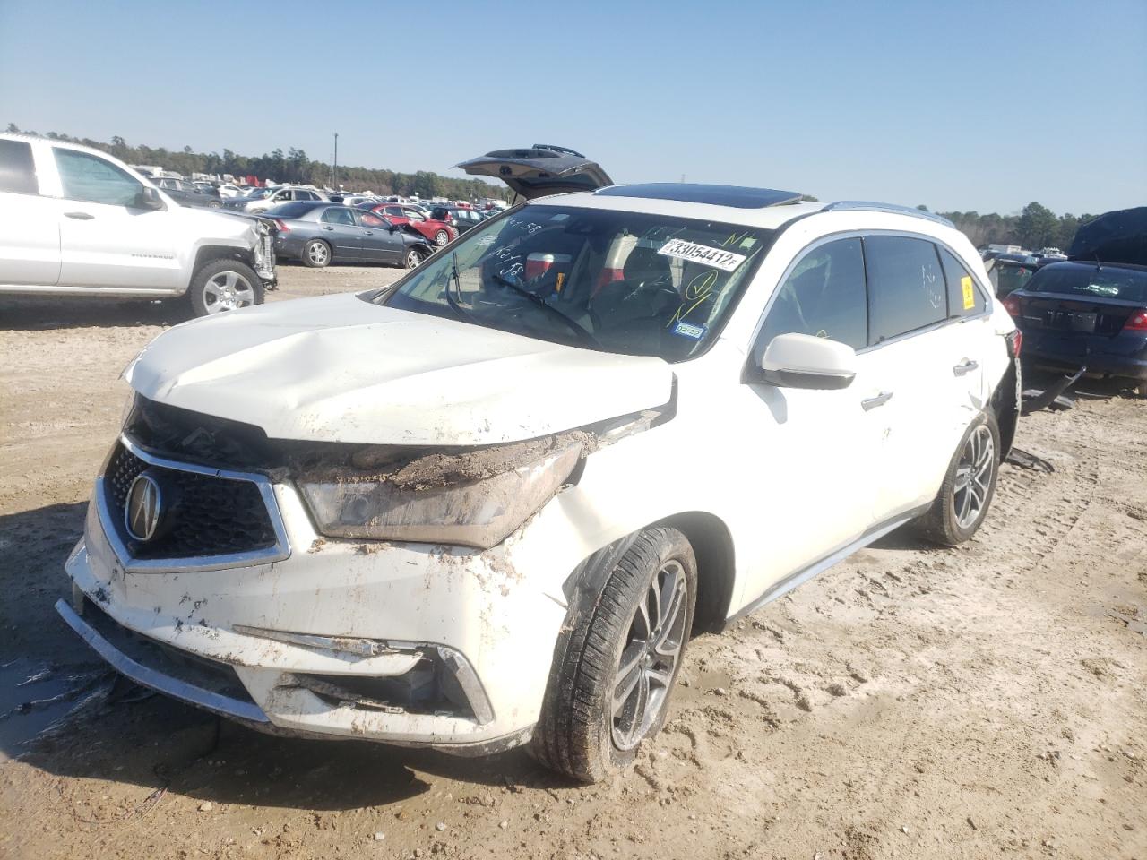 Photo 2 from auction – 2017 ACURA MDX ADVANC with VIN 5FRYD4H86HB000024