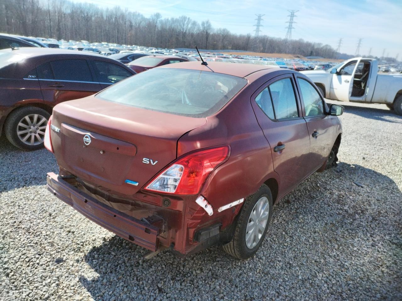 Photo 4 from auction – 2017 NISSAN VERSA S with VIN 3N1CN7AP0HL907495