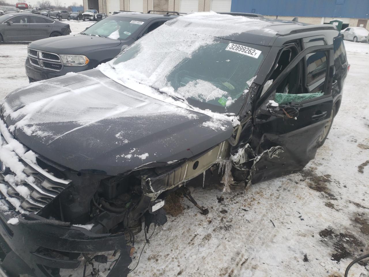 Photo 2 from auction – 2017 FORD EXPLORER X with VIN 1FM5K7D83HGC53353