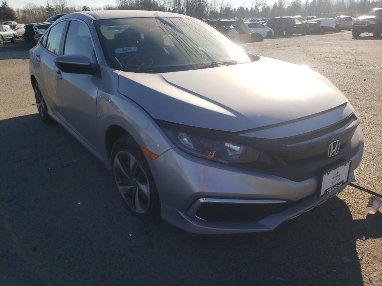 Photo 1 from auction – 2019 HONDA CIVIC LX with VIN 19XFC2F61KE205183