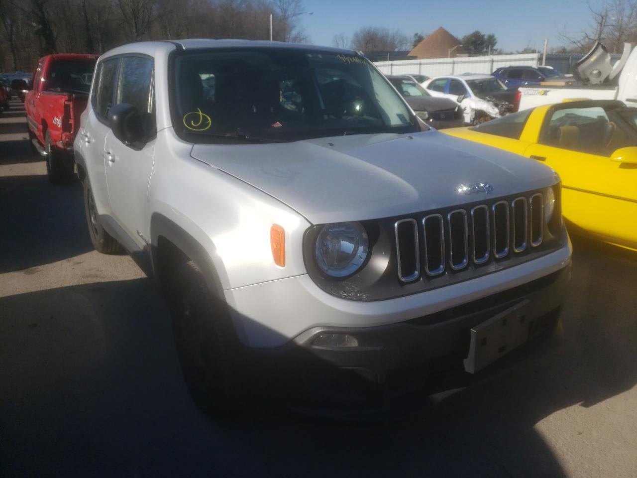 Photo 1 from auction – 2017 JEEP RENEGADE S with VIN ZACCJAAB5HPF43706