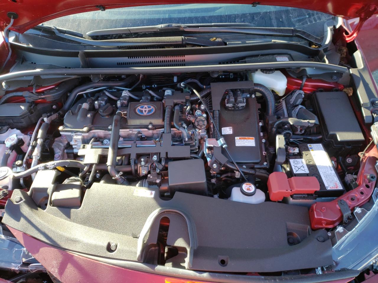 Photo 7 from auction – 2022 TOYOTA COROLLA LE with VIN JTDEAMDE1NJ040184