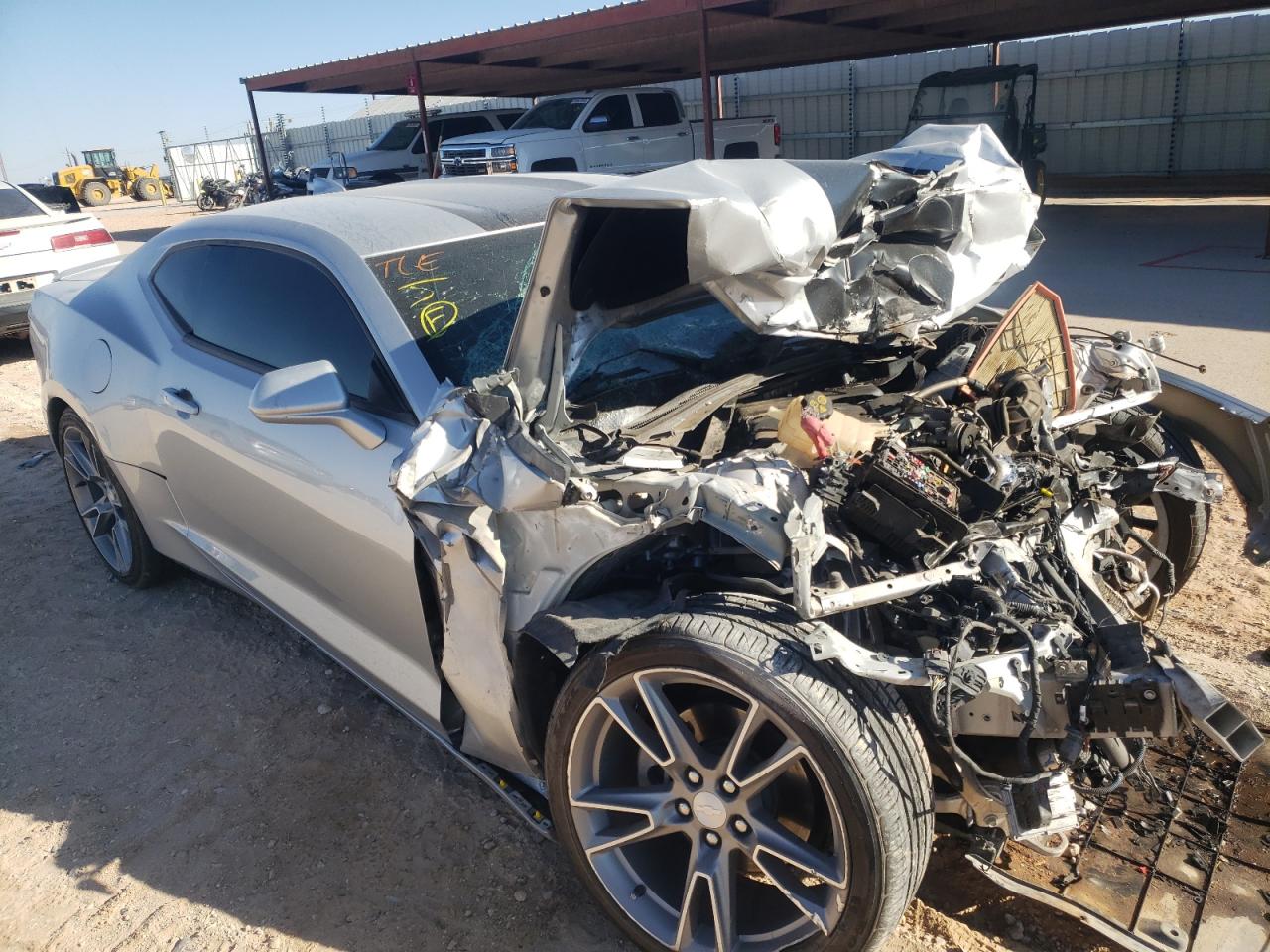 Photo 9 from auction – 2019 CHEVROLET CAMARO LS with VIN 1G1FB1RX1K0123702