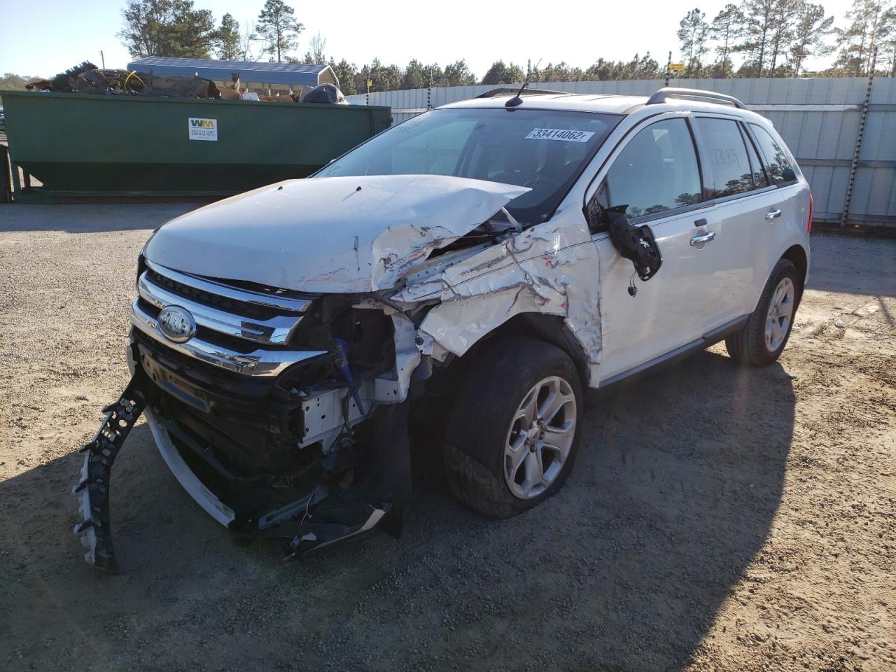 Photo 2 from auction – 2011 FORD EDGE SEL with VIN 2FMDK3JC1BBB51030