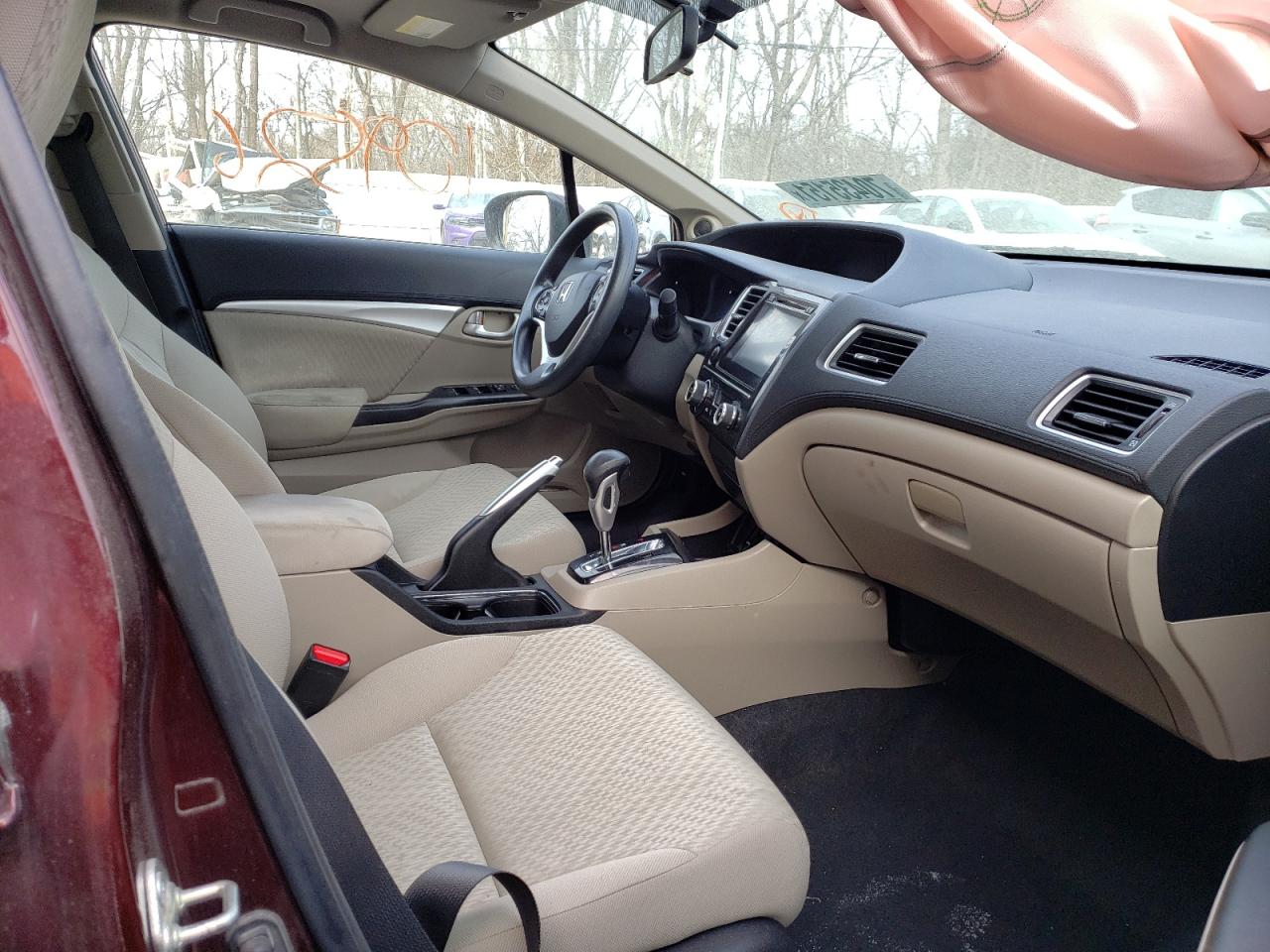 Photo 5 from auction – 2015 HONDA CIVIC EX with VIN 19XFB2F8XFE228424