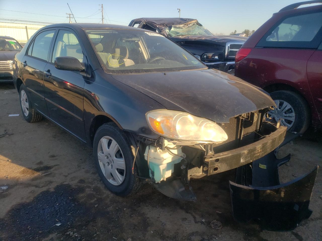 TOYOTA COROLLA CE 2005 with VIN 2T1BR30E15C425526 - Photo from auction