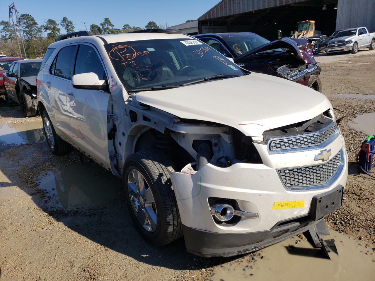 CHEVROLET EQUINOX LT 2012 with VIN 2GNALPEK0C1305884 - Photo from auction