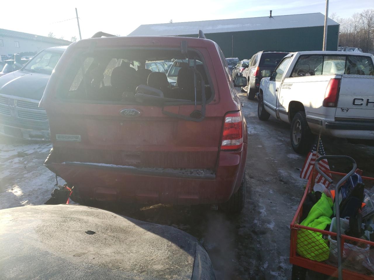 Photo 9 from auction – 2010 FORD ESCAPE XLT with VIN 1FMCU9D72AKD17485
