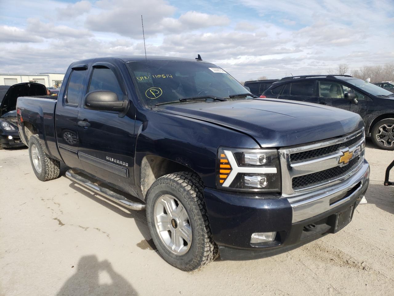 CHEVROLET SILVERADO 2010 with VIN 1GCSKSE30AZ110514 - Photo from auction