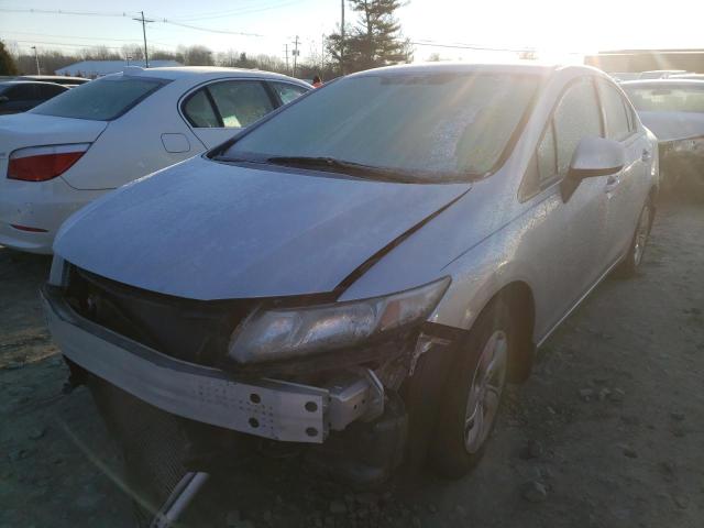 Photo 2 from auction – 2013 HONDA CIVIC LX with VIN 2HGFB2F58DH595413