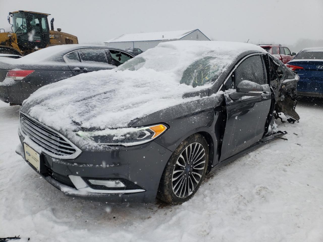 Photo 2 from auction – 2017 FORD FUSION SE with VIN 3FA6P0HD9HR155631