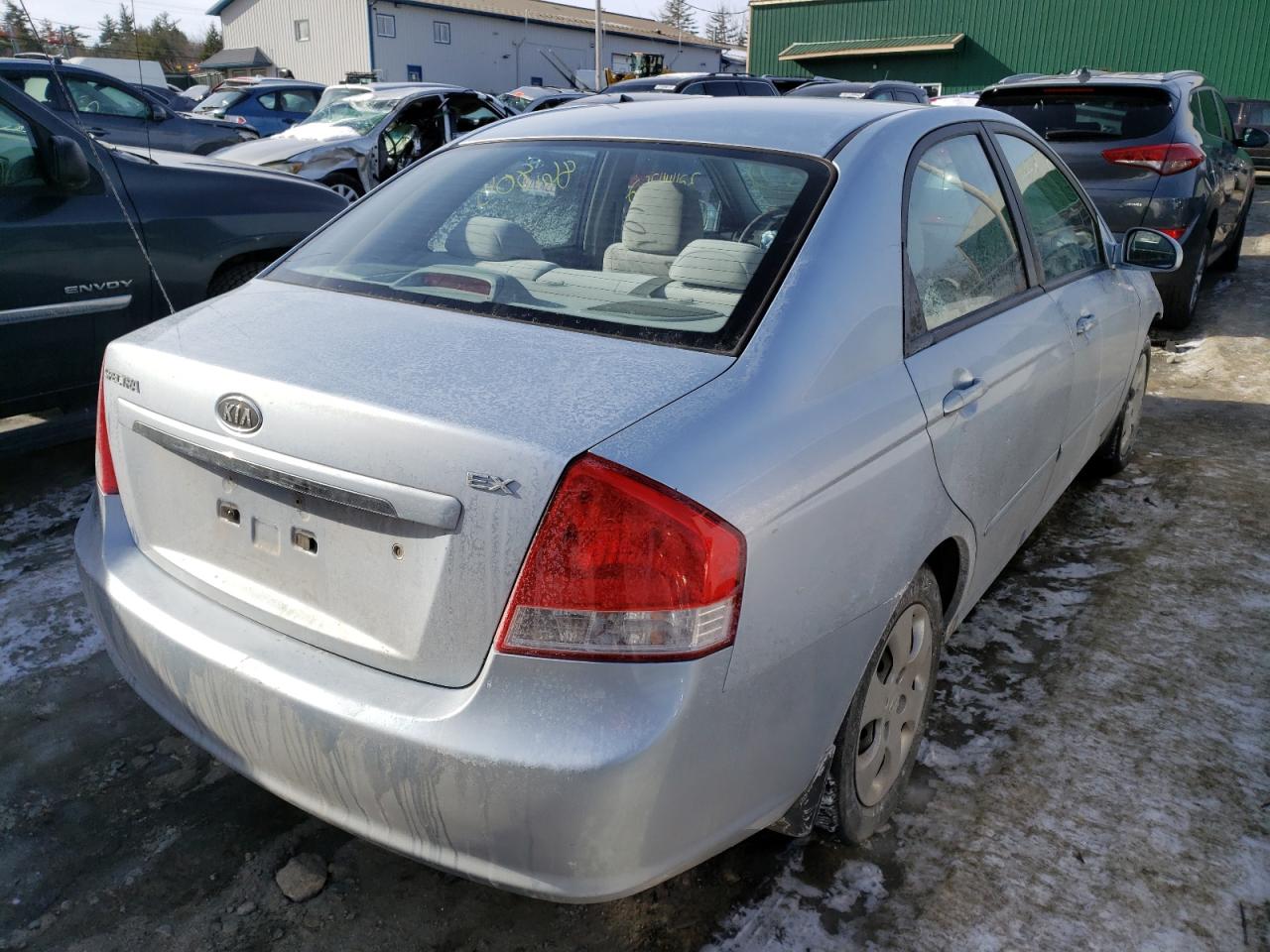 Photo 4 from auction – 2007 KIA SPECTRA EX with VIN KNAFE122175478826