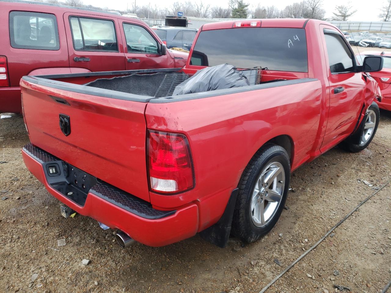 Photo 4 from auction – 2012 DODGE RAM 1500 S with VIN 3C6JD6ATXCG130542