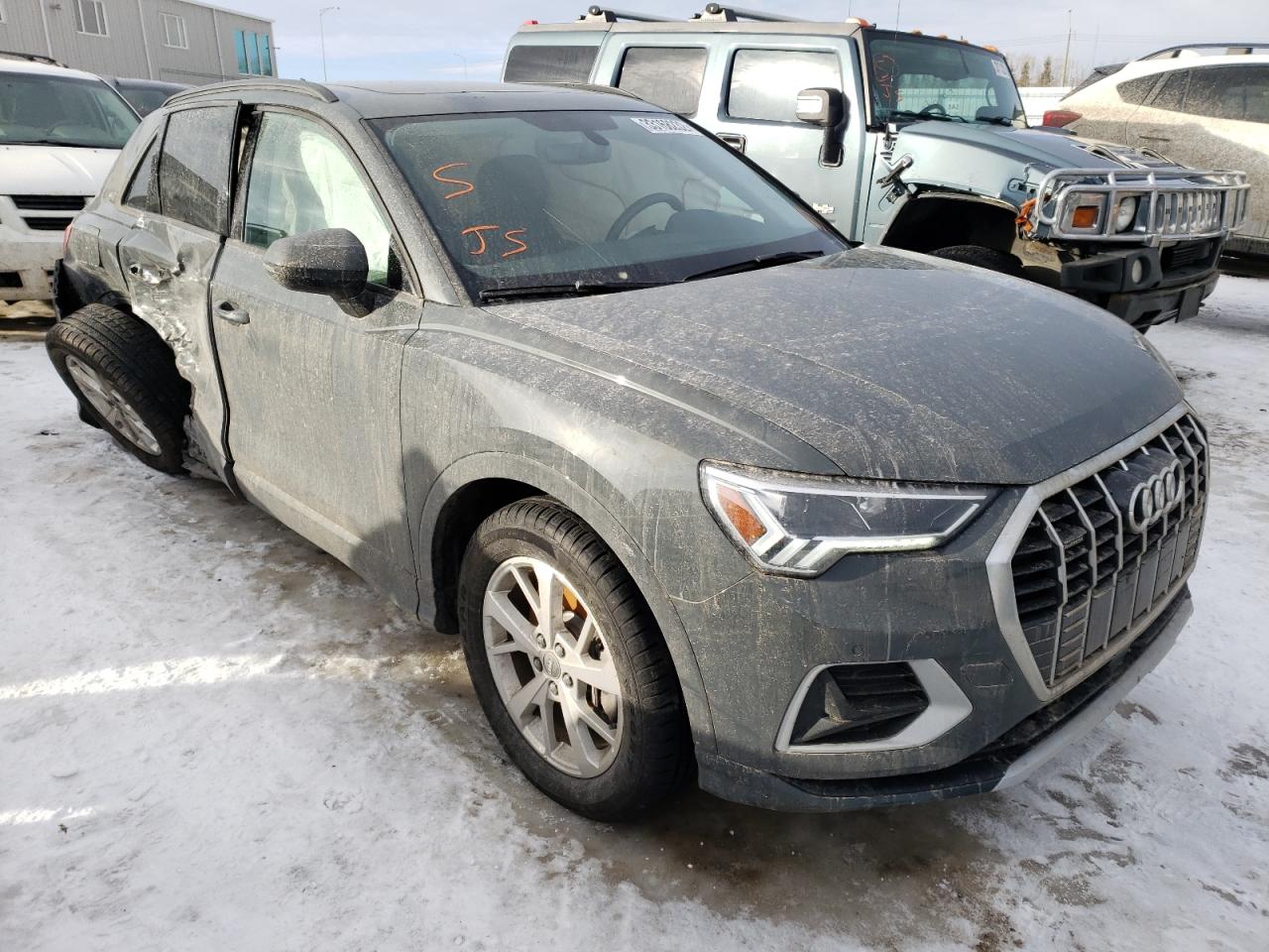 Photo 1 from auction – 2020 AUDI Q3 PREMIUM with VIN WA1AECF33L1018137