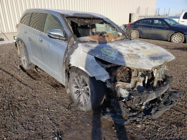 TOYOTA HIGHLANDER 2018 with VIN 5TDJZRFH4JS545628 - Photo from auction