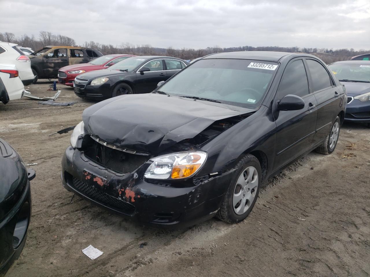 Photo 2 from auction – 2009 KIA SPECTRA EX with VIN KNAFE222895640752