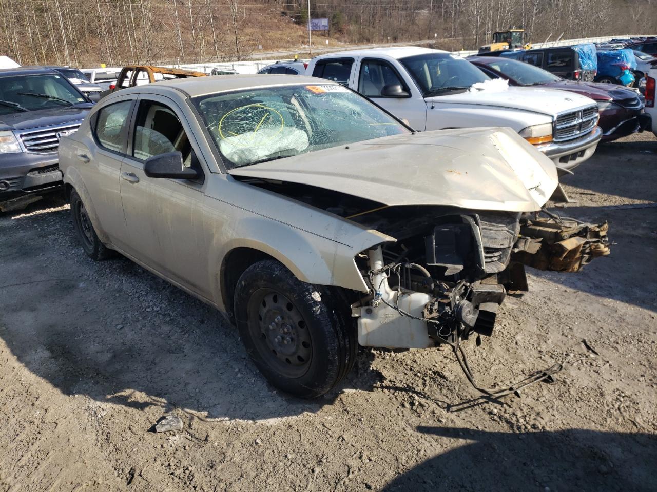 DODGE AVENGER SX 2010 with VIN 1B3CC4FBXAN161689 - Photo from auction