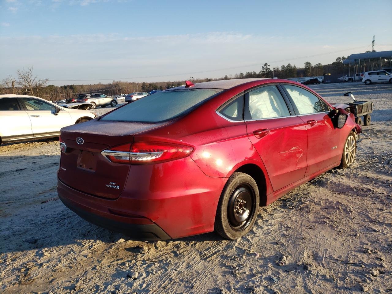 Photo 4 from auction – 2019 FORD FUSION SE with VIN 3FA6P0LU5KR187992