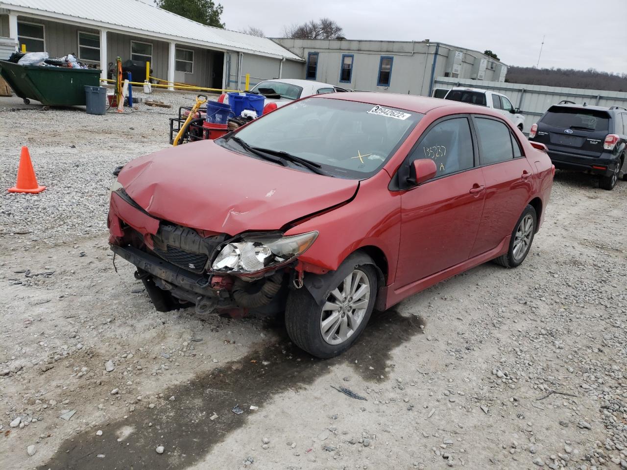 Photo 2 from auction – 2010 TOYOTA COROLLA BA with VIN 1NXBU4EE1AZ293941