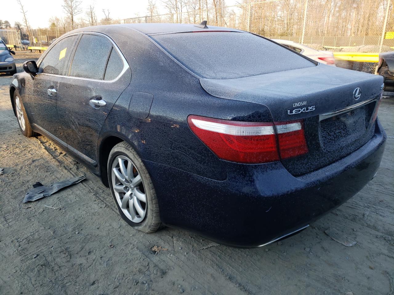 Photo 3 from auction – 2008 LEXUS LS 460 with VIN JTHBL46F285060037