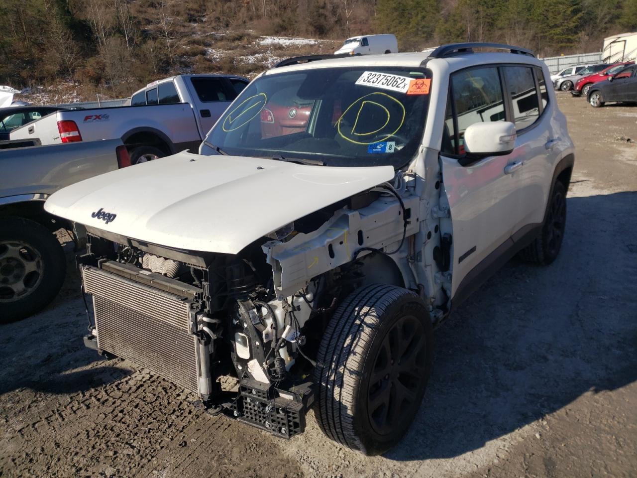 Photo 2 from auction – 2018 JEEP RENEGADE L with VIN ZACCJBBB2JPH12509