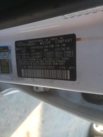 Photo 10 from auction – 2017 HYUNDAI TUCSON LIM with VIN KM8J3CA44HU514805