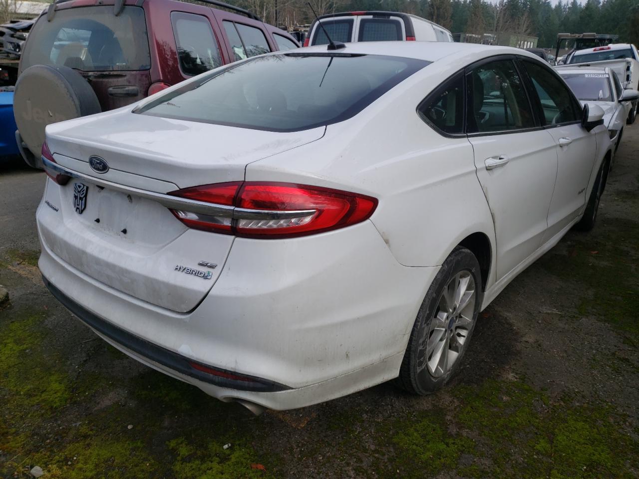 Photo 4 from auction – 2017 FORD FUSION SE with VIN 3FA6P0LU4HR336661