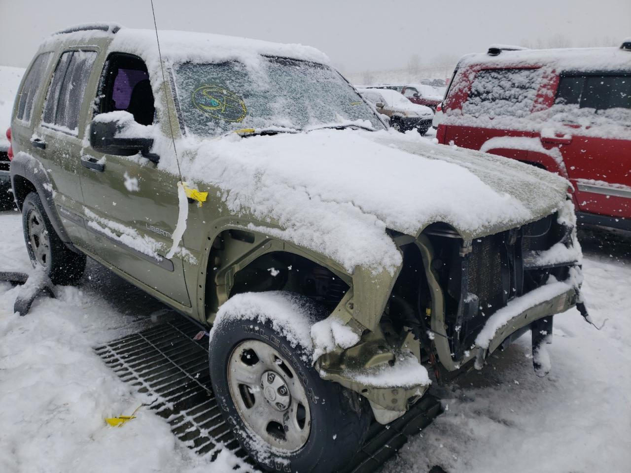 JEEP LIBERTY SP 2004 with VIN 1J4GL48K74W164412 - Photo from auction