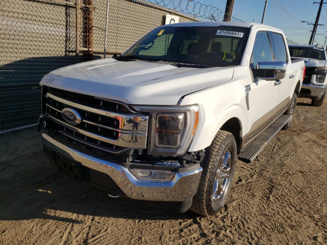 Photo 2 from auction – 2021 FORD F150 SUPER with VIN 1FTFW1E89MFA98039