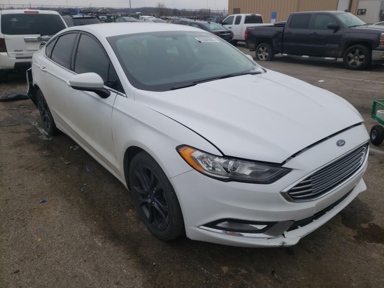 Photo 1 from auction – 2018 FORD FUSION SE with VIN 3FA6P0HD4JR230631