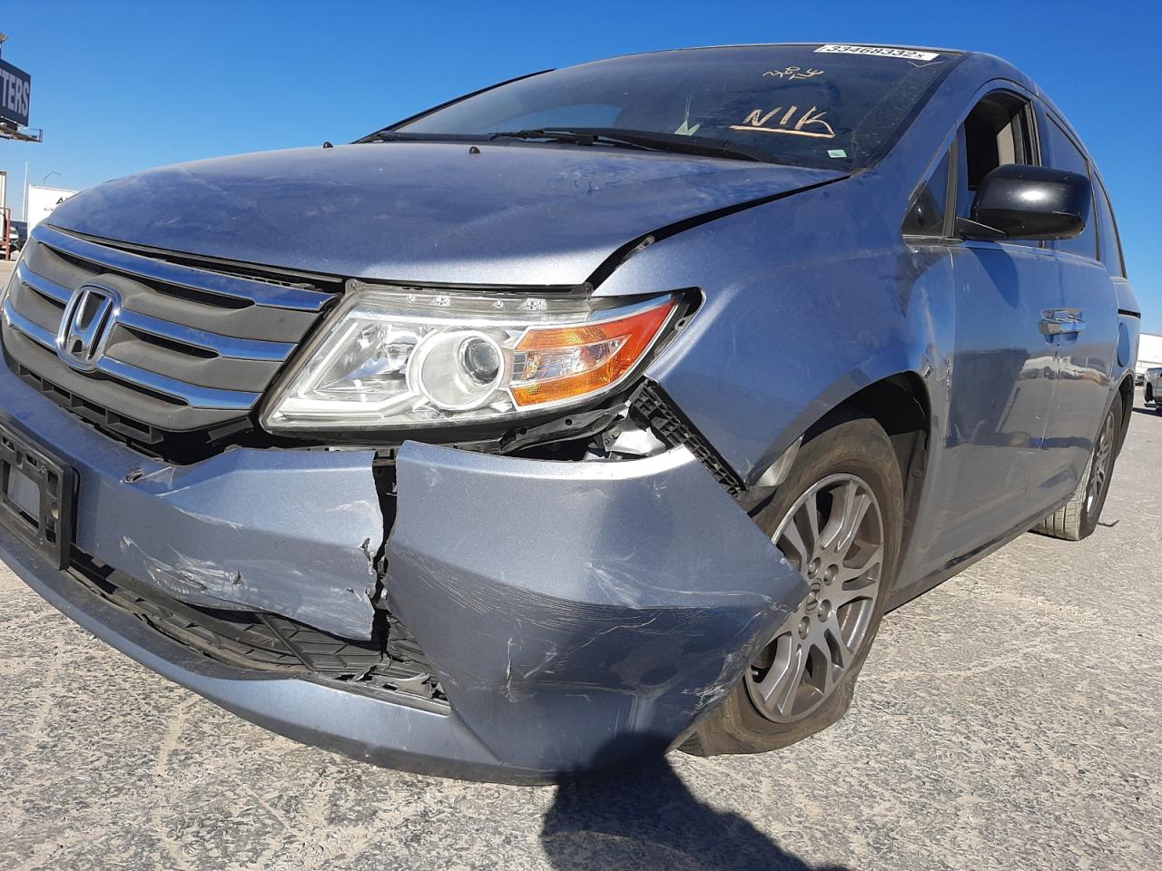 Photo 9 from auction – 2011 HONDA ODYSSEY EX with VIN 5FNRL5H61BB083740
