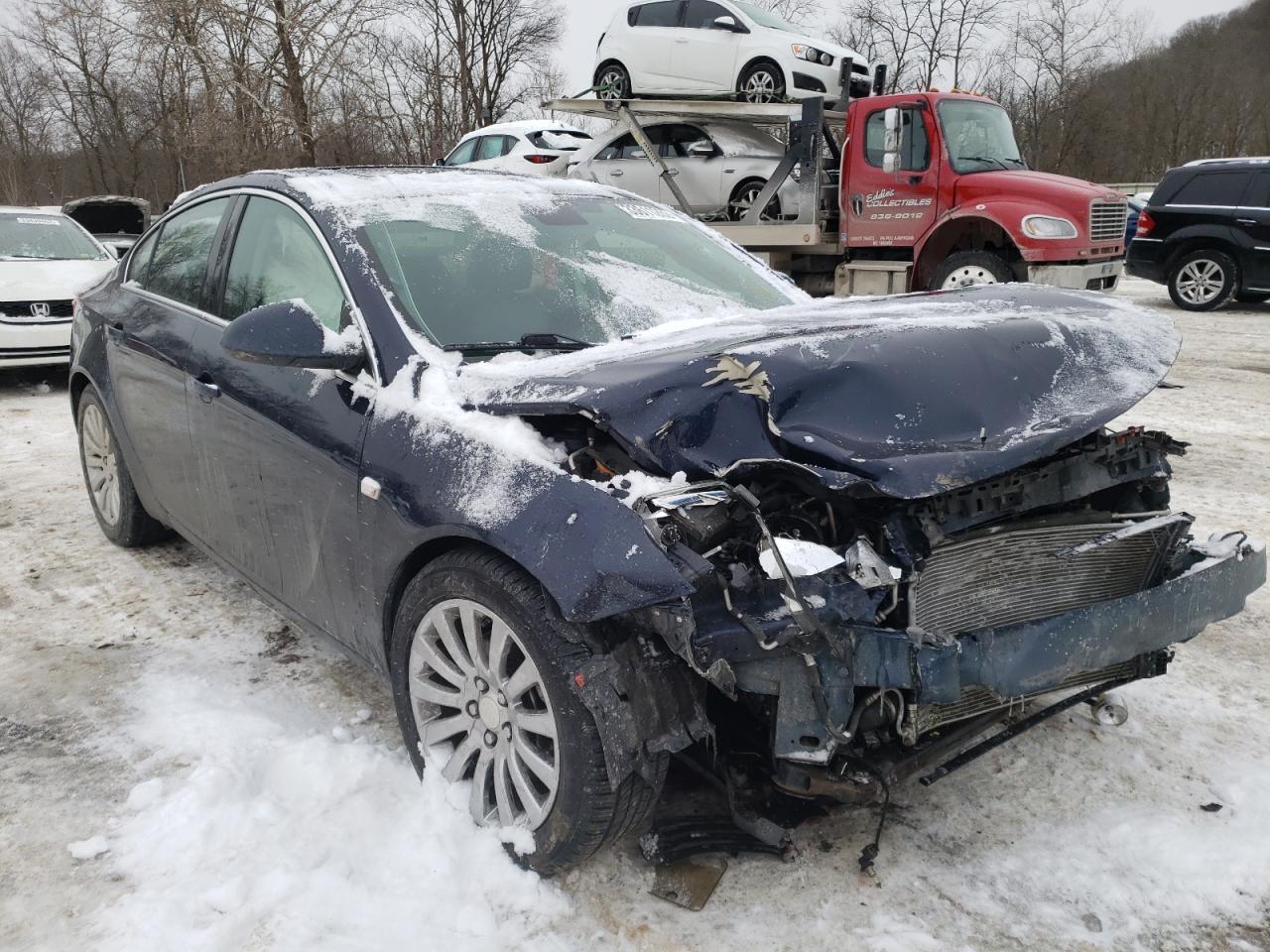 BUICK REGAL CXL 2011 with VIN 2G4GW5EV3B9188337 - Photo from auction