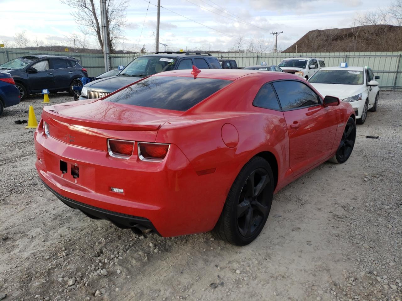 Photo 4 from auction – 2013 CHEVROLET CAMARO LT with VIN 2G1FB1E34D9133913
