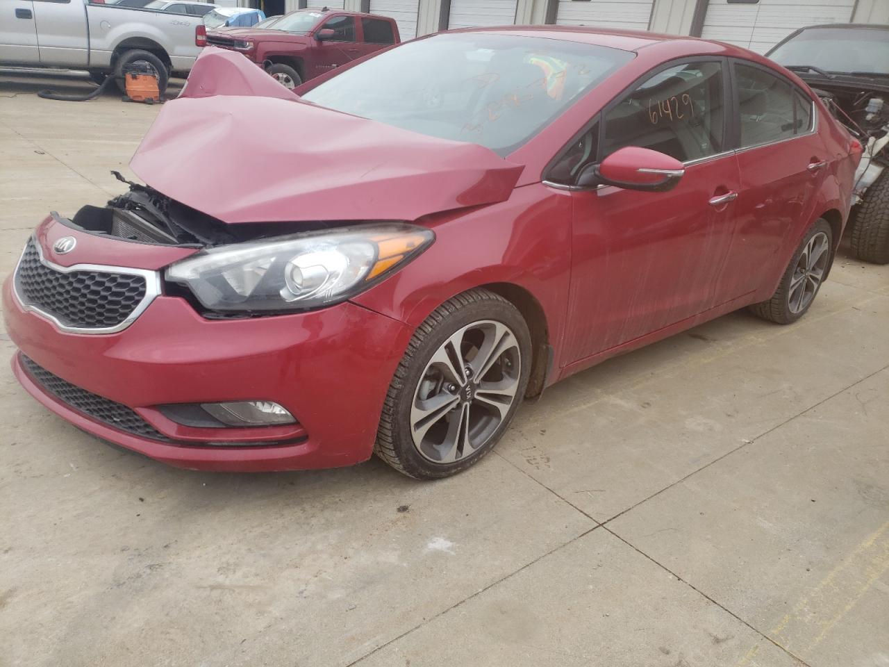 Photo 2 from auction – 2015 KIA FORTE EX with VIN KNAFX4A88F5280485