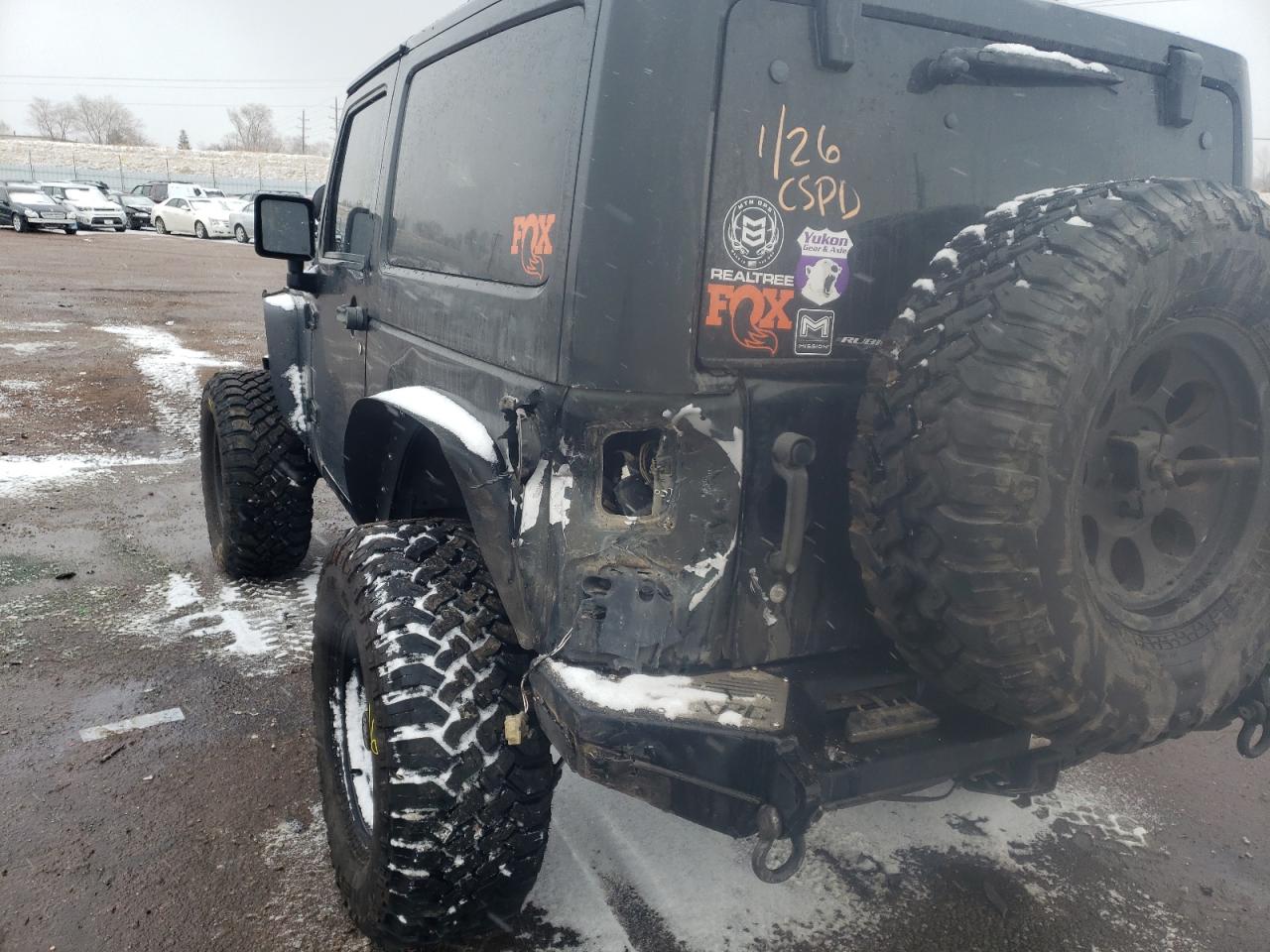 Photo 9 from auction – 2012 JEEP WRANGLER S with VIN 1C4AJWBG7CL163391
