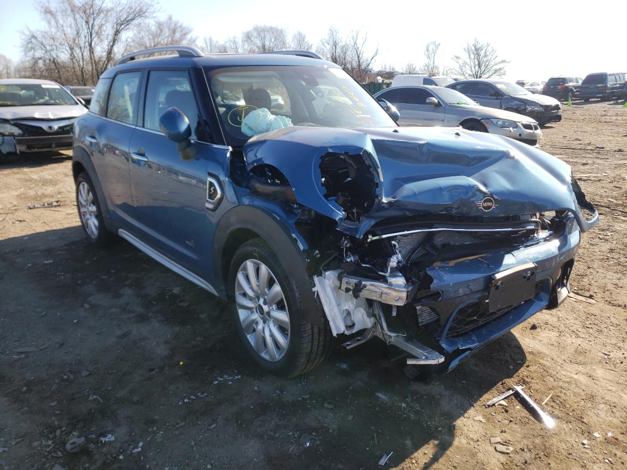 MINI COOPER S C 2022 with VIN WMZ83BR04N3N96633 - Photo from auction
