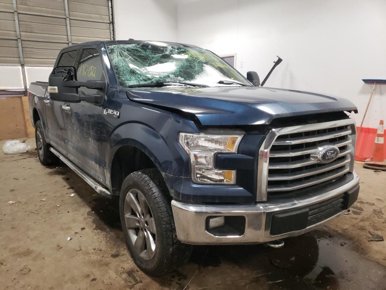 FORD F150 SUPER 2016 with VIN 1FTEW1EFXGFD39637 - Photo from auction