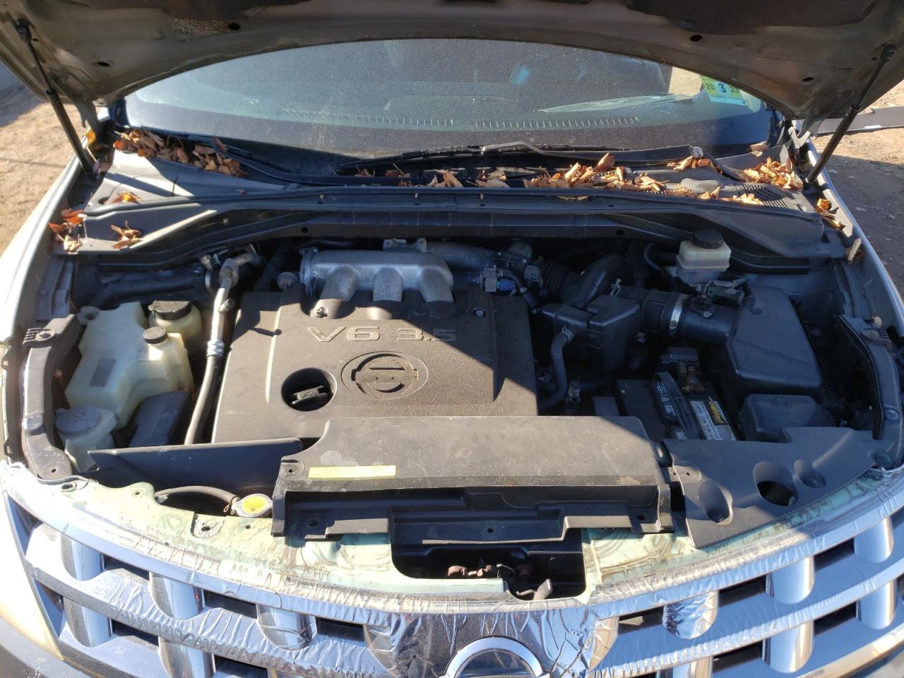 Photo 7 from auction – 2005 NISSAN MURANO SL with VIN JN8AZ08W35W403479