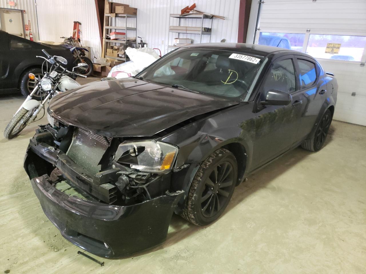 Photo 2 from auction – 2013 DODGE AVENGER SX with VIN 1C3CDZCB9DN725693