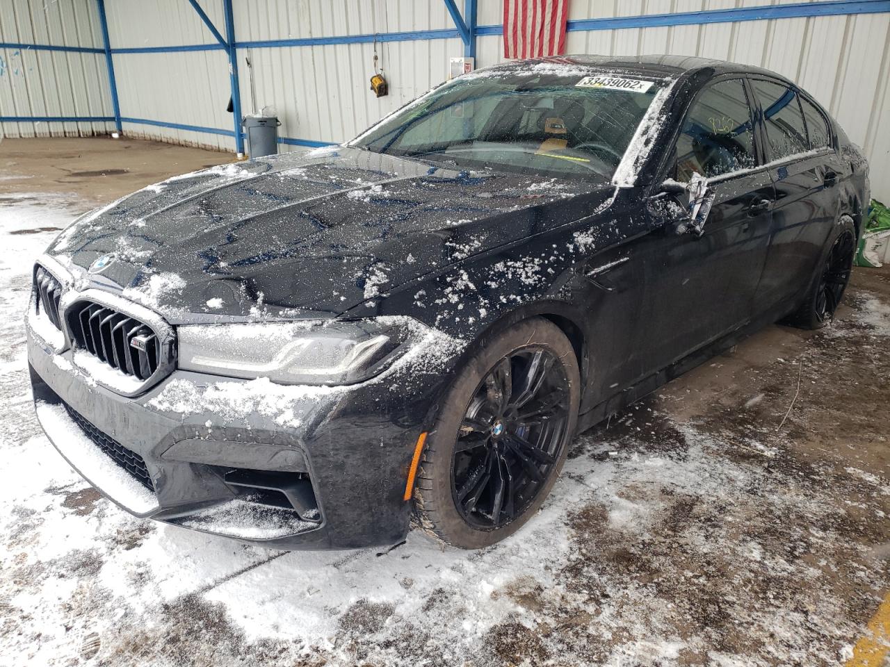 Photo 2 from auction – 2021 BMW M5 with VIN WBS83CH04MCG07339