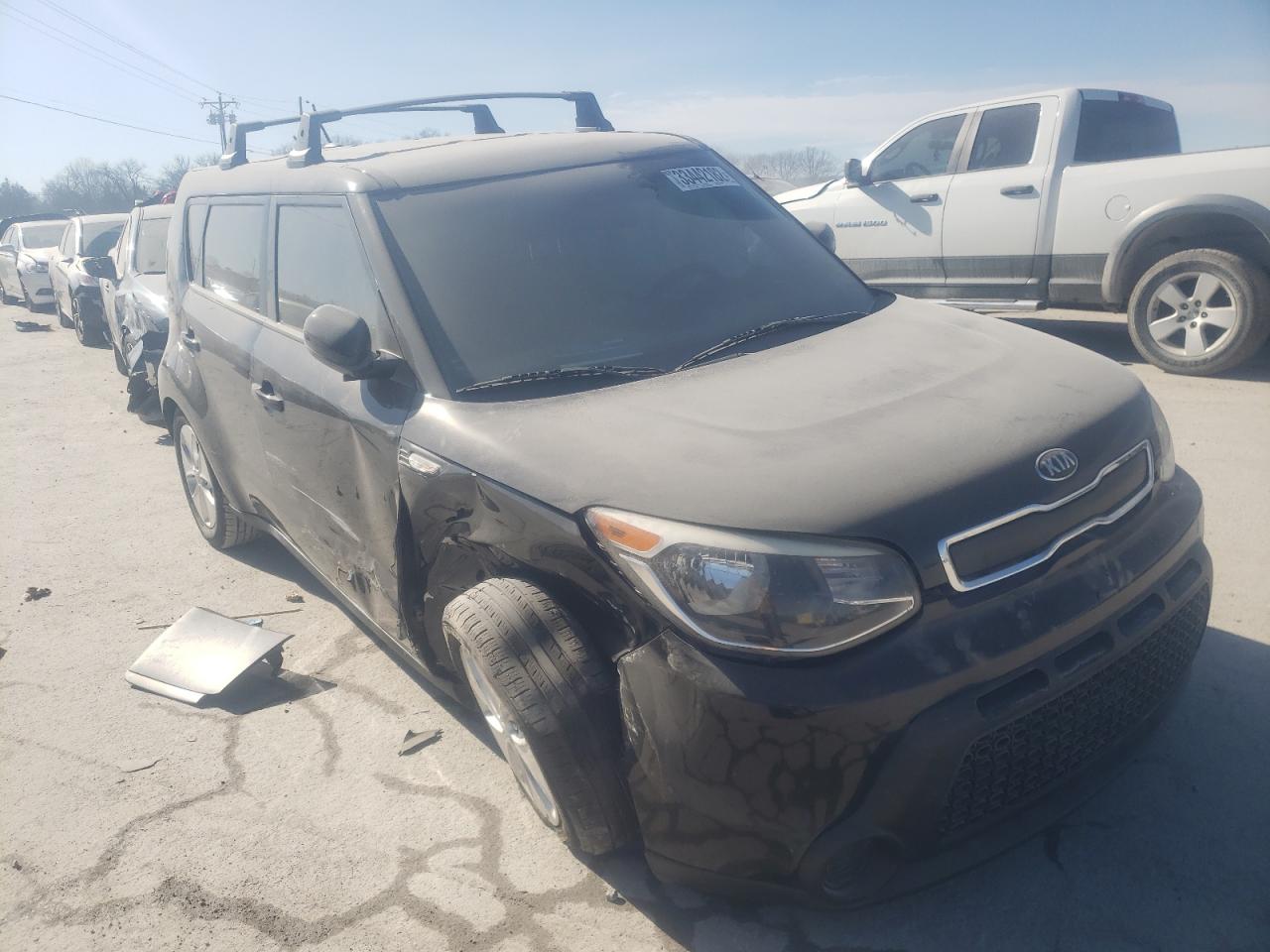 KIA SOUL 2014 with VIN KNDJN2A29E7717190 - Photo from auction