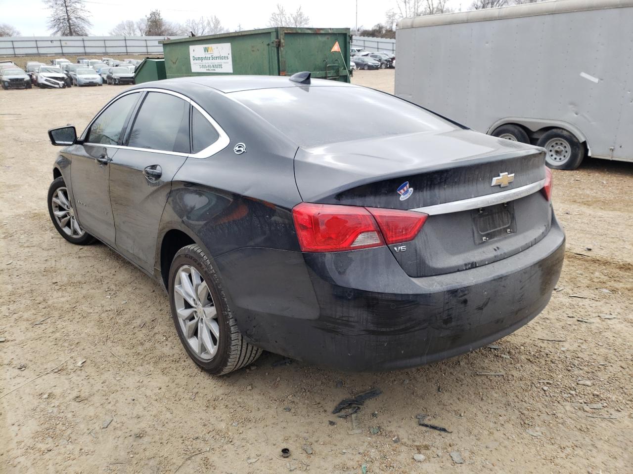Photo 3 from auction – 2017 CHEVROLET IMPALA LT with VIN 2G1105S37H9136175