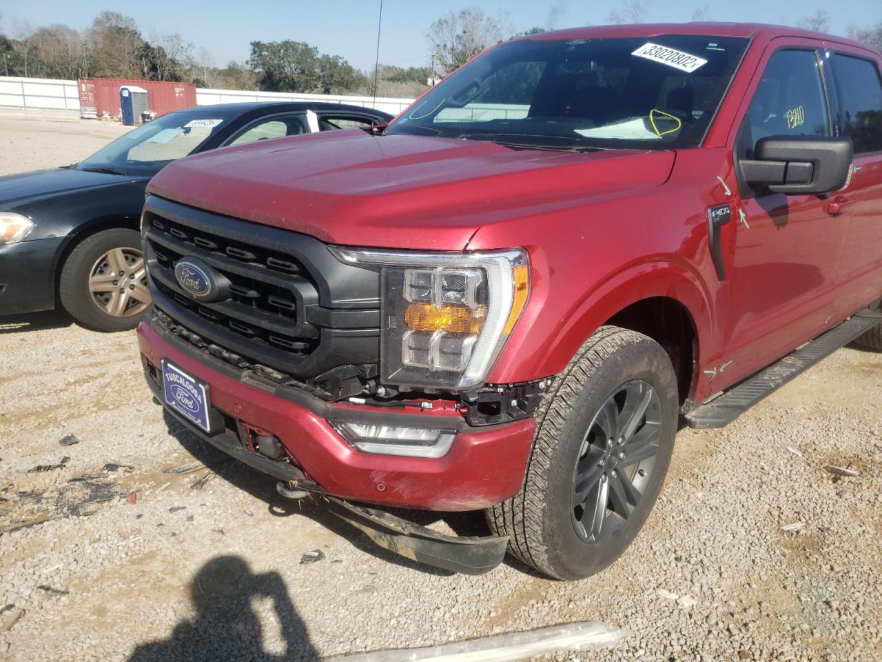 Photo 9 from auction – 2021 FORD F150 SUPER with VIN 1FTFW1E86MKD79139