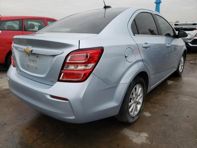 Photo 4 from auction – 2017 CHEVROLET SONIC LT with VIN 1G1JD5SH6H4119547