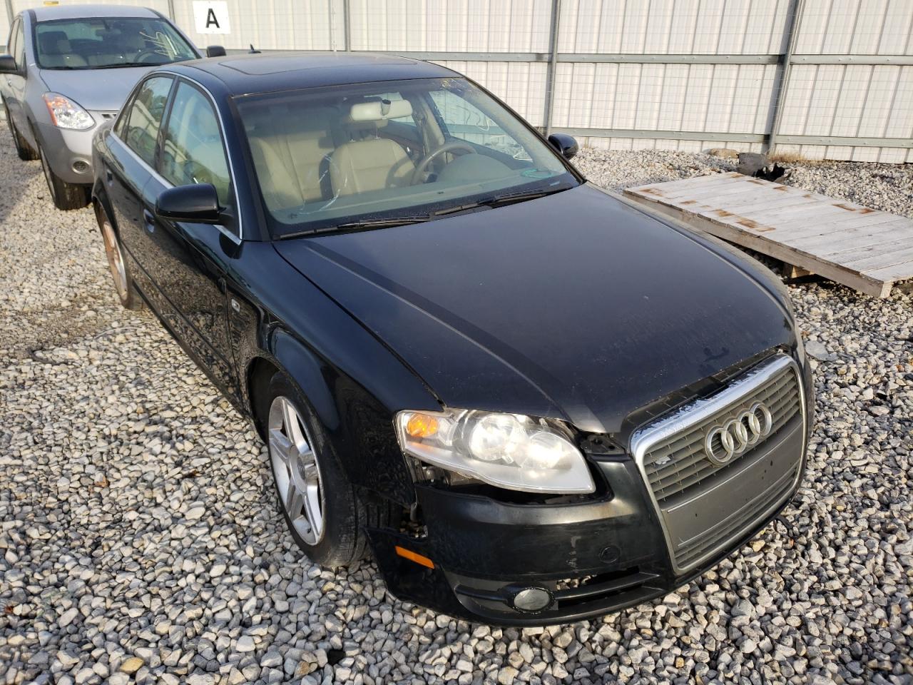 AUDI A4 2.0T 2008 with VIN WAUAF78E98A061457 - Photo from auction
