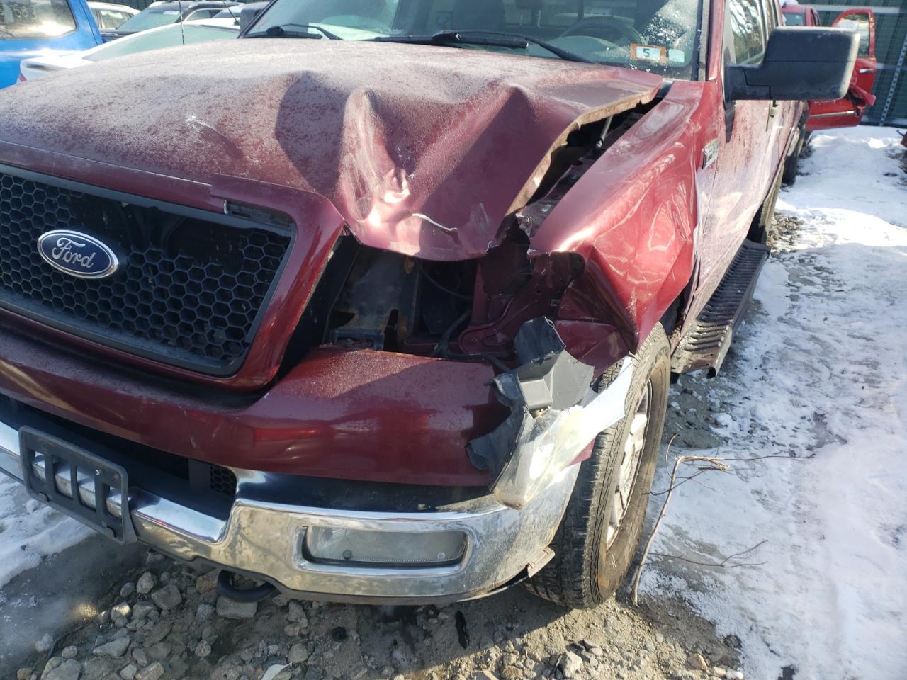 Photo 9 from auction – 2004 FORD F150 with VIN 1FTPX14554NB60518