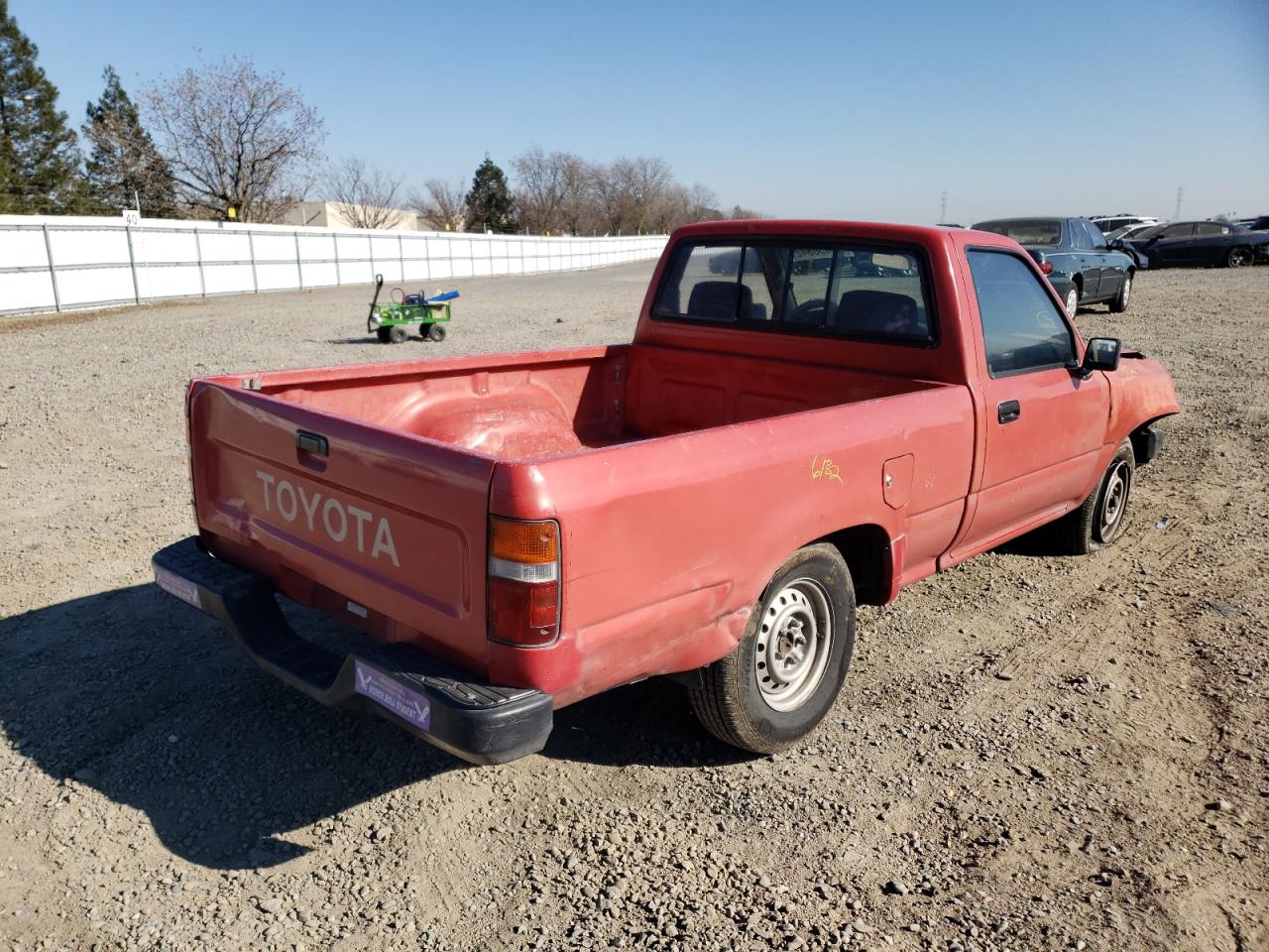 Photo 4 from auction – 1993 TOYOTA PICKUP 1/2 with VIN 4TARN81A8PZ083452
