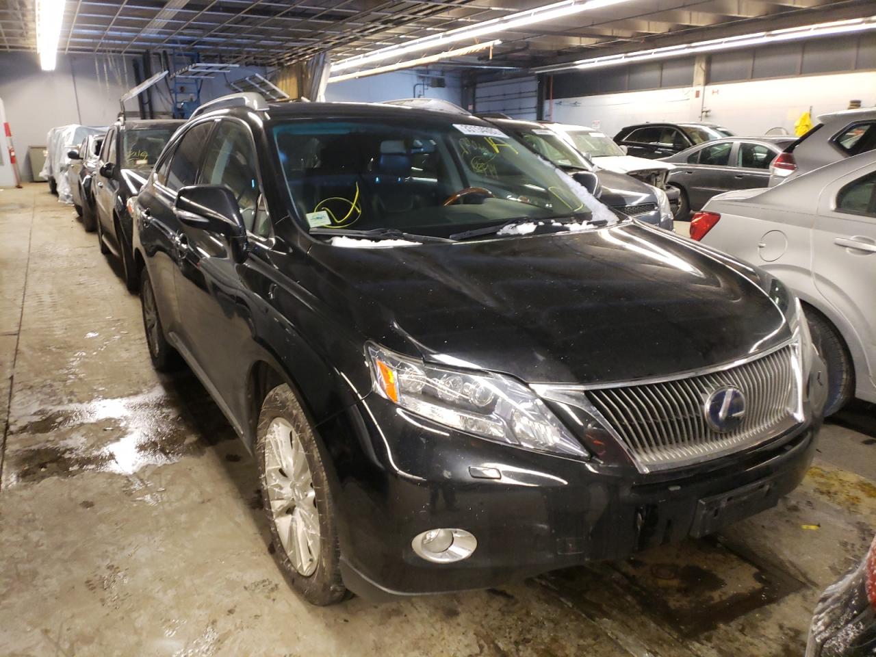 LEXUS RX 450 2010 with VIN JTJBC1BA3A2408328 - Photo from auction