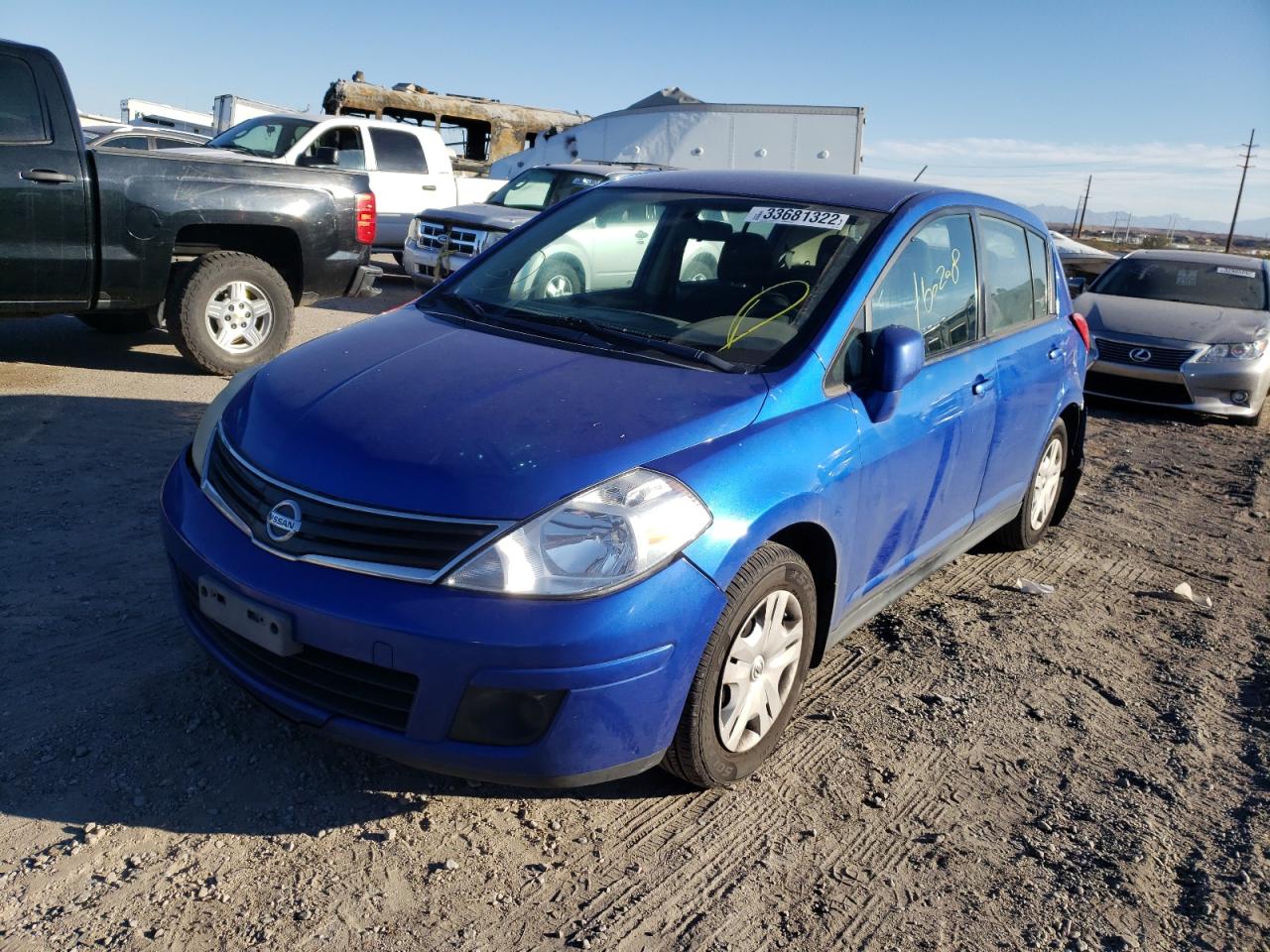Photo 2 from auction – 2012 NISSAN VERSA S with VIN 3N1BC1CP7CK293619
