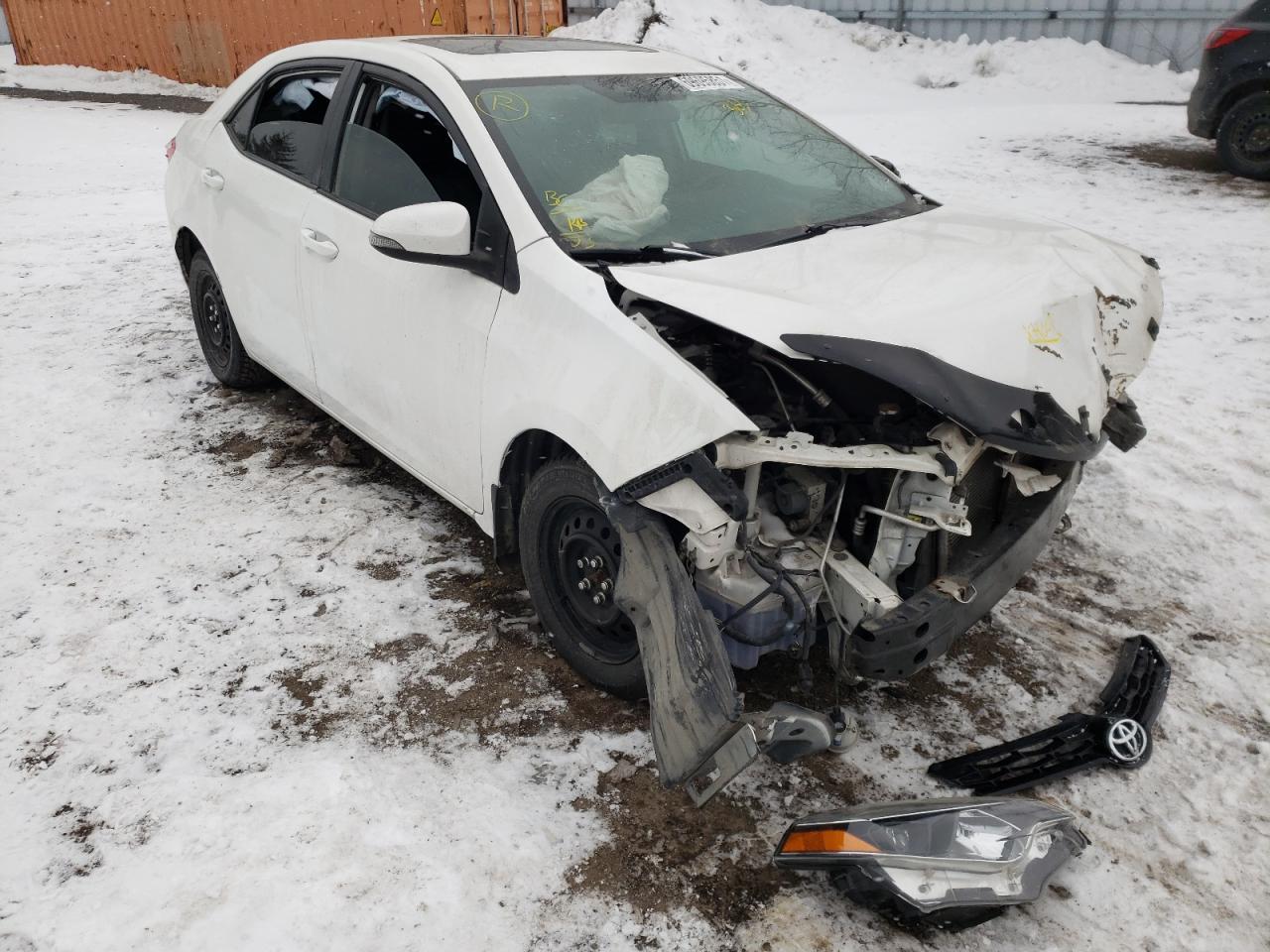 TOYOTA COROLLA L 2016 with VIN 2T1BURHE8GC519329 - Photo from auction